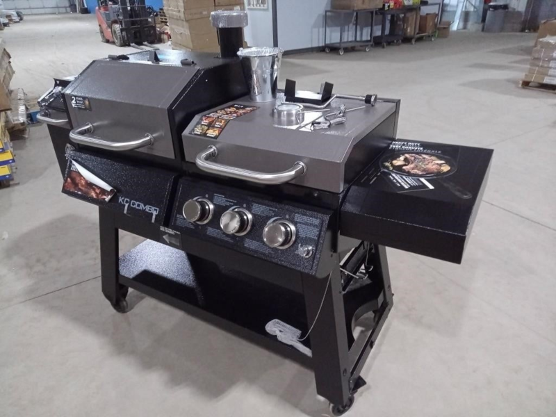 PitBoss Platinum KC Combo Pellet/Gas BBQ photo